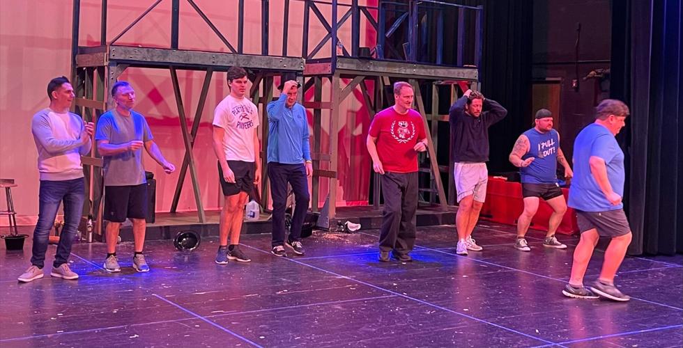 Contestants for the Mr. Lake Geneva Pageant rehearse for the upcoming event. (copy) (copy)