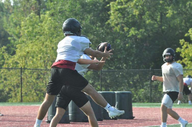 Badger football practice