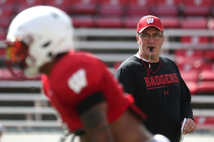 Paul Chryst - 2022 practice