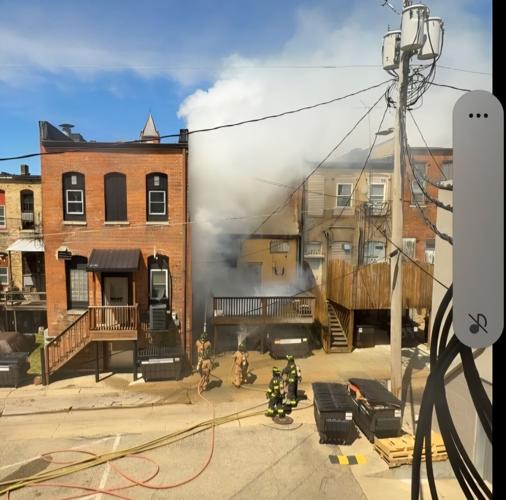 Monroe fire 2, Gail Myers Jr. photo