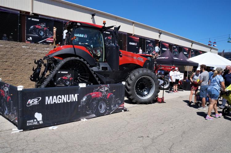 Case IH Magnum Tractor on display at 2022 Wisconsin State Fair