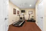 Personal workout room
