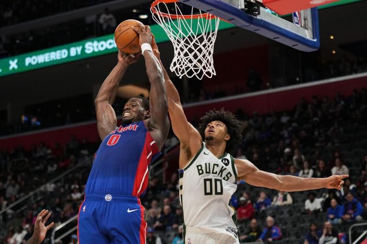 Bucks Pistons Basketball