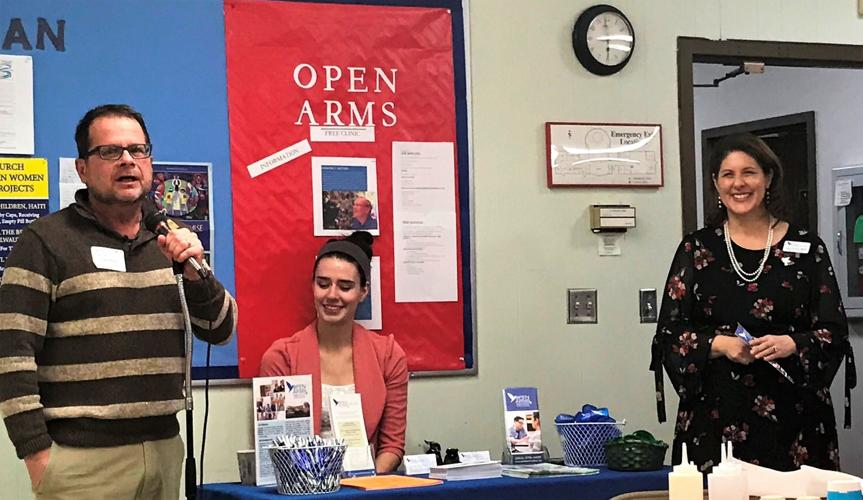 Pastor Terry and Open Arms staff