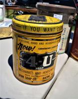4-U Soap tin from Wink Soap Co., Racine