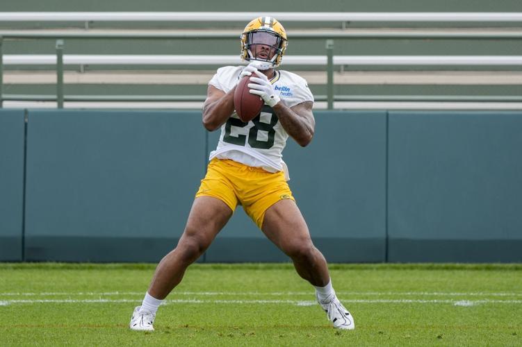AJ Dillon - Packers offseason