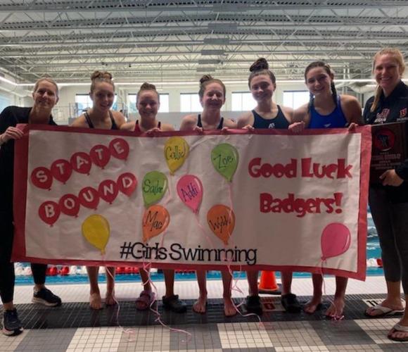 Badger girls swim team