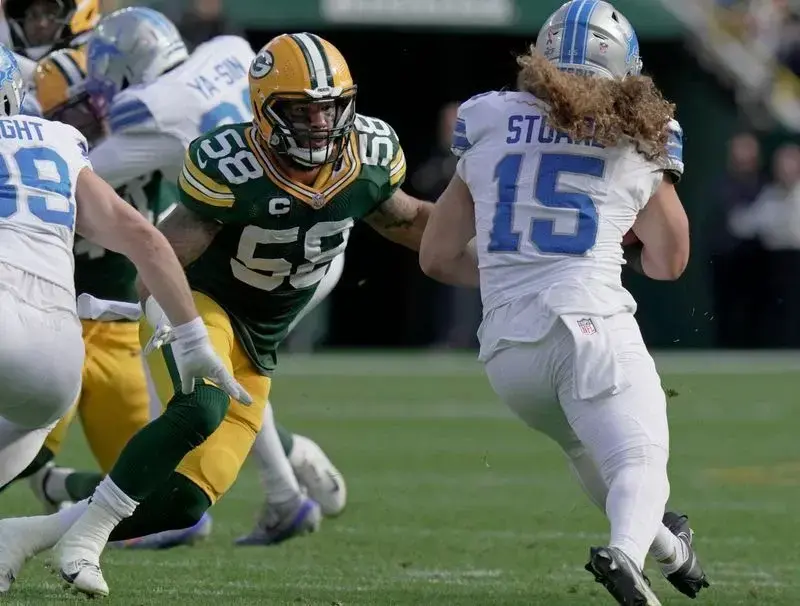 Green Bay Packers linebacker Isaiah McDuffie