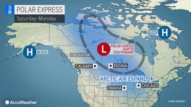 Polar vortex by AccuWeather