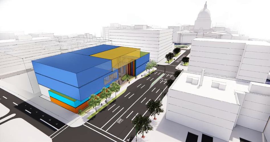 Wisconsin Veterans Museum Concept B (overhead)