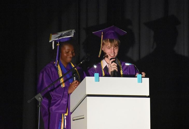 Amina Jallow and Eli Cushman