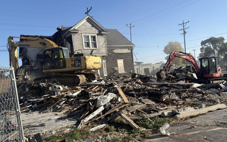 Kenosha Beer Garden Demolition