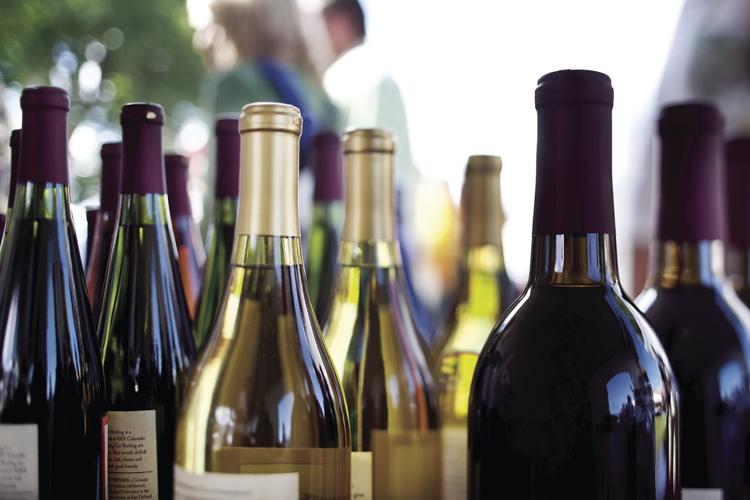 Wine bottles