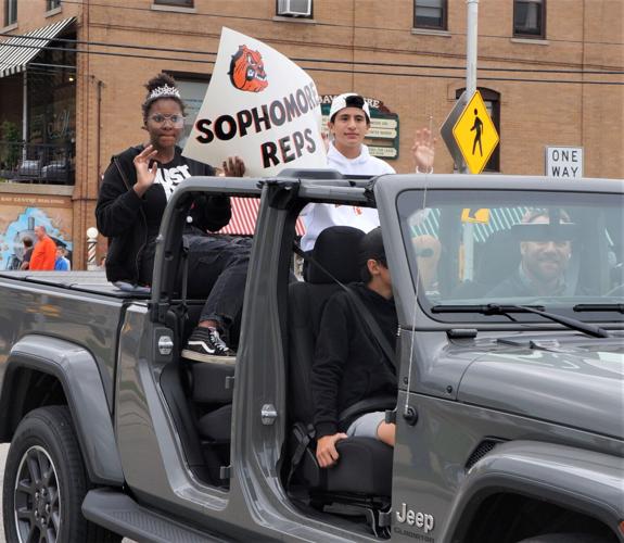 Williams Bay High School sophomore homecoming representatives Sara Chojnacki and Jose Pilo
