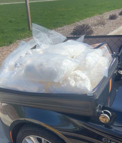 Madison man arrested with $3.6 million in meth, Illinois State Police photo