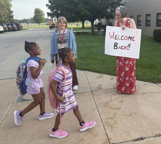 First day of school at Somers Elementary