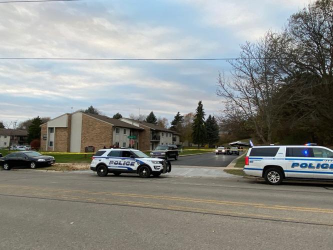Halloween shooting scene