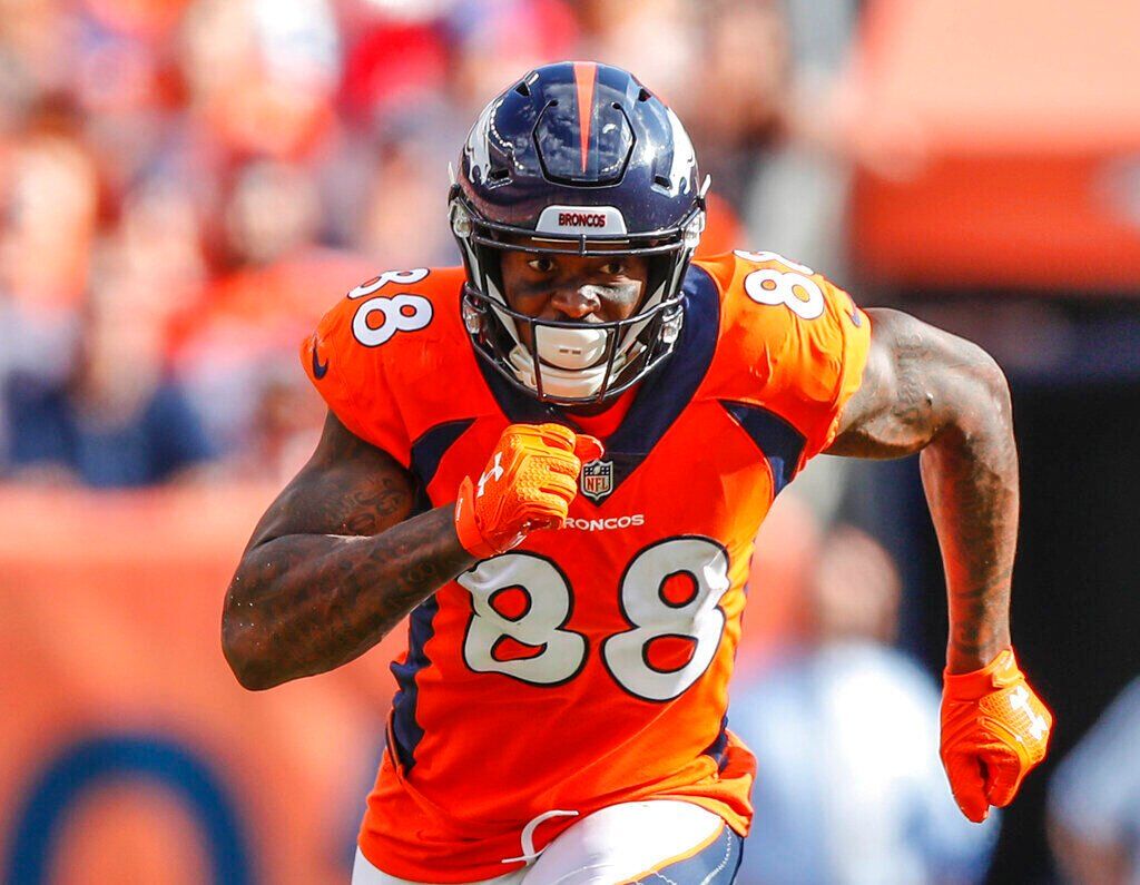 Demaryius thomas cheap color rush jersey