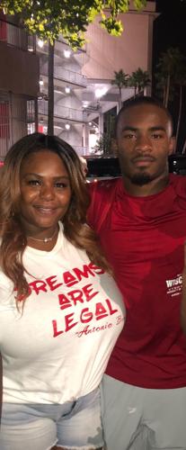 Faion Hicks and mom