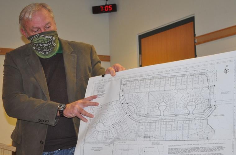 Paul VanHenkelum, engineering manager for Cardinal Engineering, discusses plans