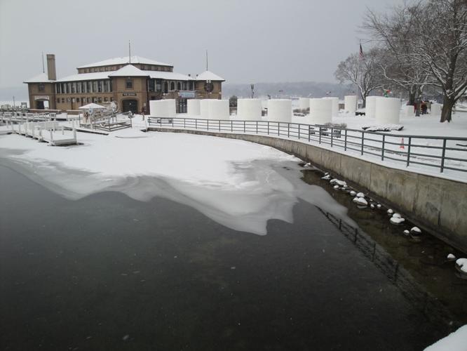 Snow forms at Riviera