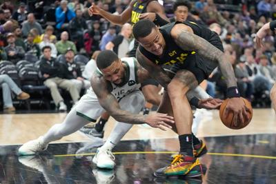 Bucks Jazz Basketball