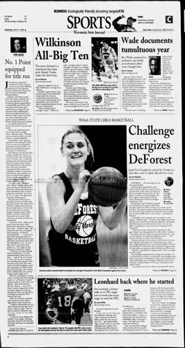 2. March 9, 2005 - Sports cover