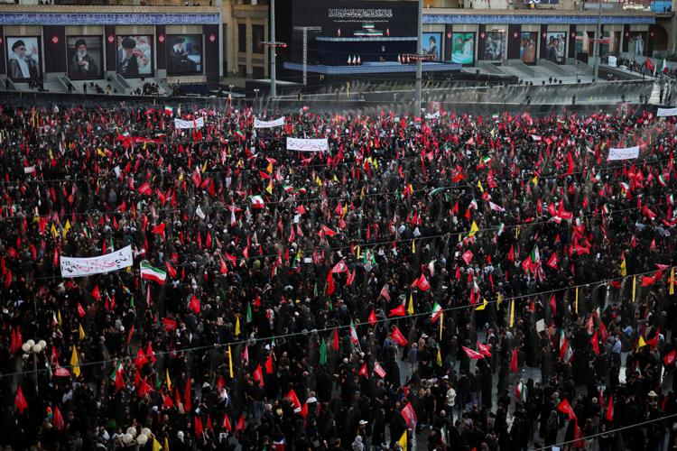 Farewell ceremony for Iran's late Supreme Leader Ayatollah Ali Khamenei