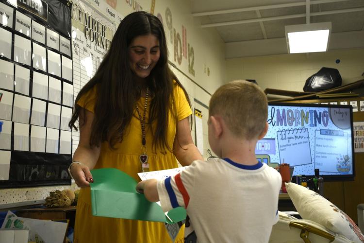 FIRST DAY OF SCHOOL AT PRIAIRIE LANE ELEMENTARY