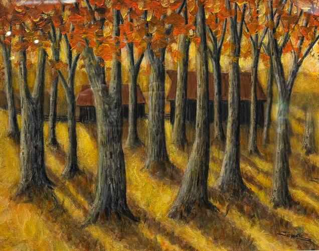 "October Sunset" by Tom Jewell