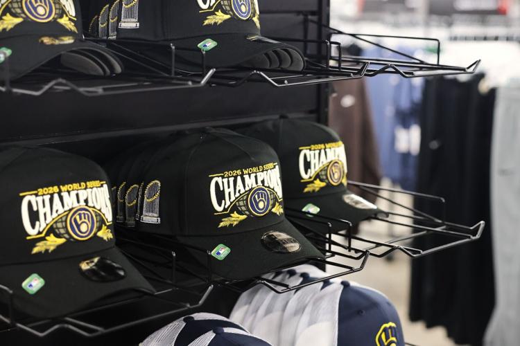 Brewers World Series Champions baseball hat
