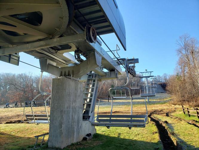 Christmas Mountain ski lift