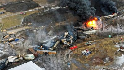 APTOPIX Train Derailment Ohio
