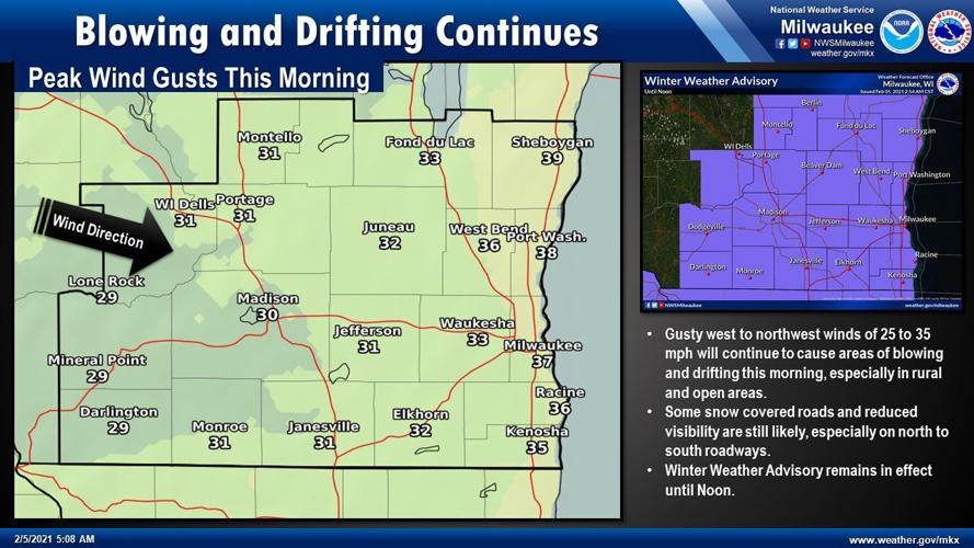 Blowing and drifting snow by National Weather Service