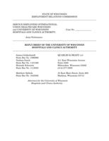 UW Health reply brief