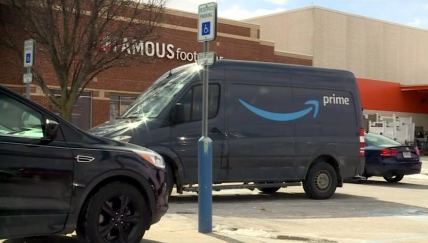 Amazon delivery van