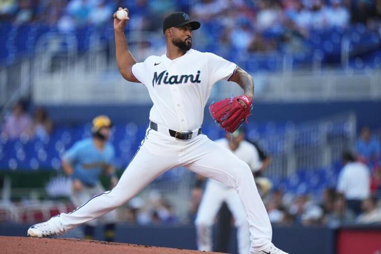 Brewers Marlins Baseball