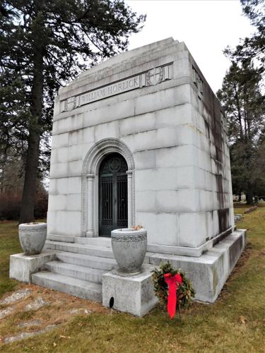 Horlick Mausoleum at Mound Cemetery, Racine