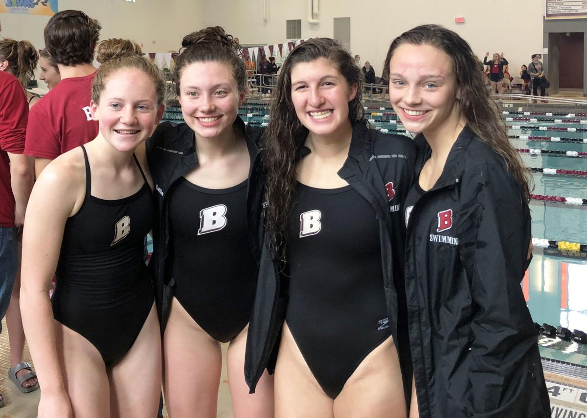 Badger swim 200 free relay