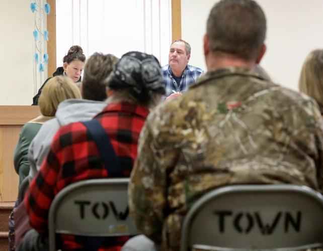 The barricades of Lac du Flambeau