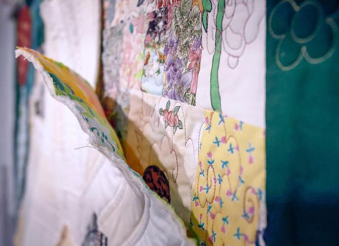 Fabric piece in Berea Craft show