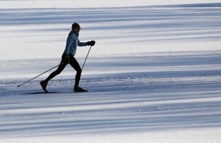 Cross-country skiier Nat Geo