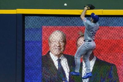 Rangers Brewers Baseball