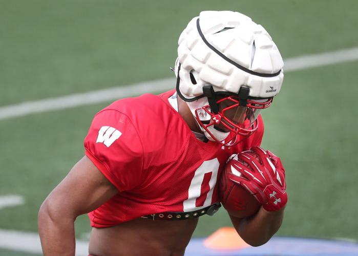Braelon Allen - UW fall practice