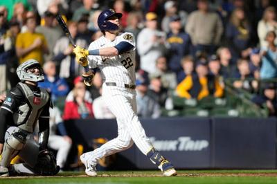 White Sox Brewers Baseball