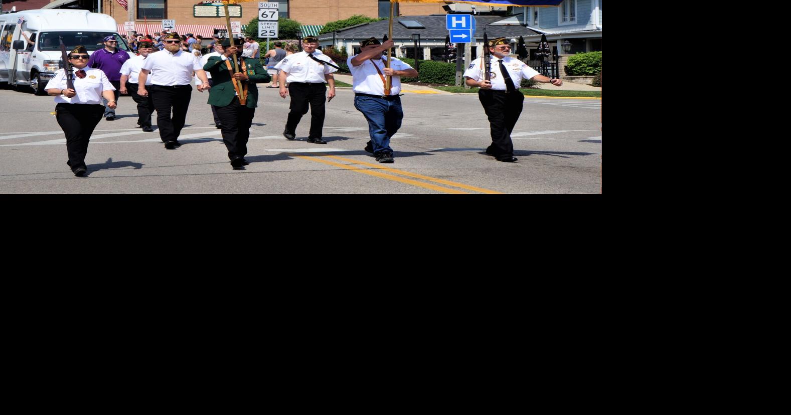 25 Photos from the Geneva Lake VFW Post 2373 Memorial Day Parade and Memorial Ceremony in
