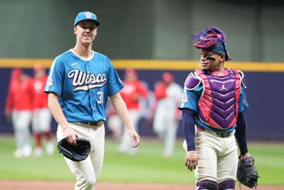 Brewers pitcher Jacob Misiorowski