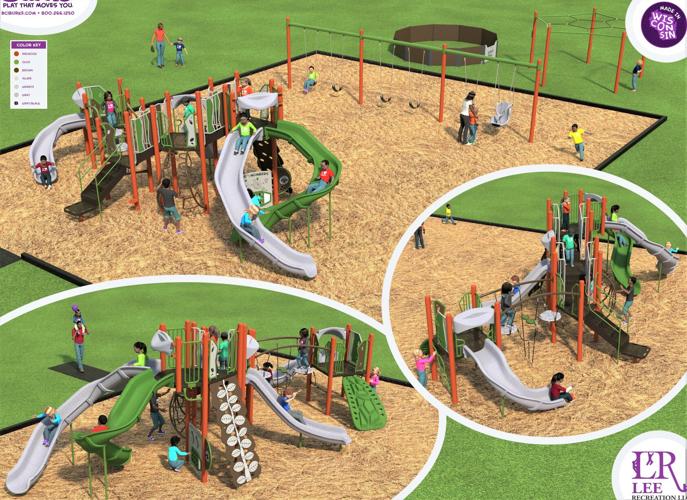 Proposed playground improvements at Lions Park, Williams Bay