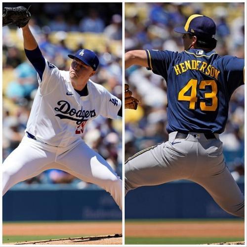 Los Angeles Dodgers starter Tarik Skubal faced off with Brewers right-hander Logan Henderson on Aug. 16, 2026 at Dodger Stadium. The two were linked in trade rumors, but the Brewers ultimately weren't willing to part with Henderson.