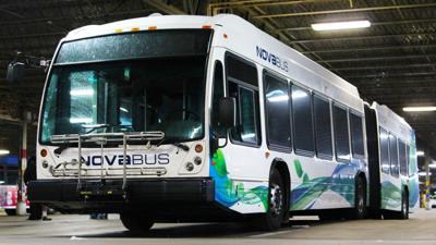 Bus rapid transit articulated bus (copy) (copy)